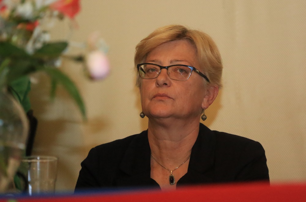 Kandidatkinja za načelnicu Mande Turčinov-Ježina (Foto: Rudinapress/H. Pavić)
