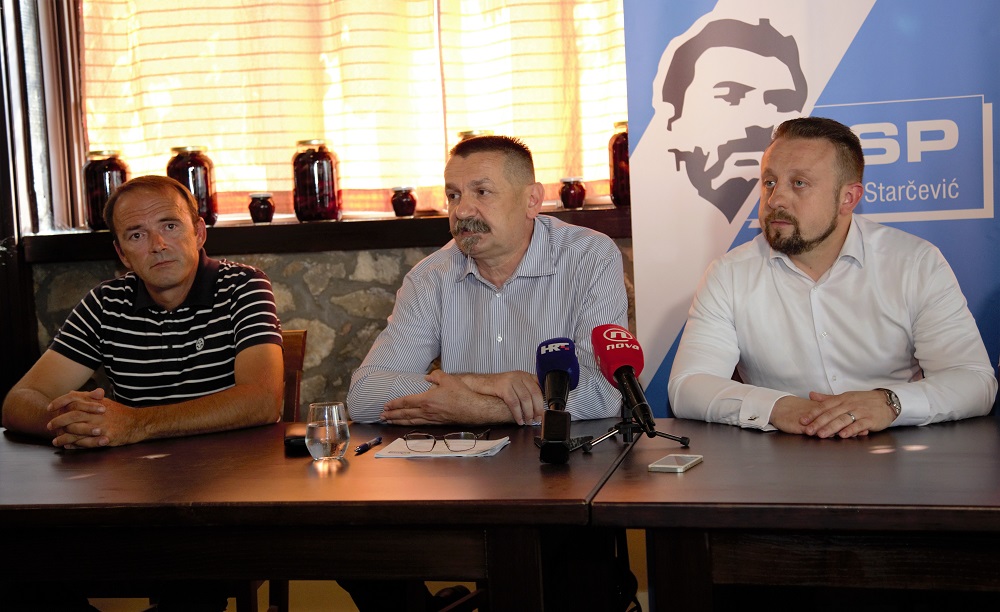 Turčinov, Ćorić i Tepeš (Foto: Rudinapress/H. Pavić)