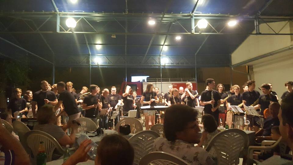 Featured image for “Slovenski puhački orkestar oduševio sinoć Pirovčane i brojne turiste”