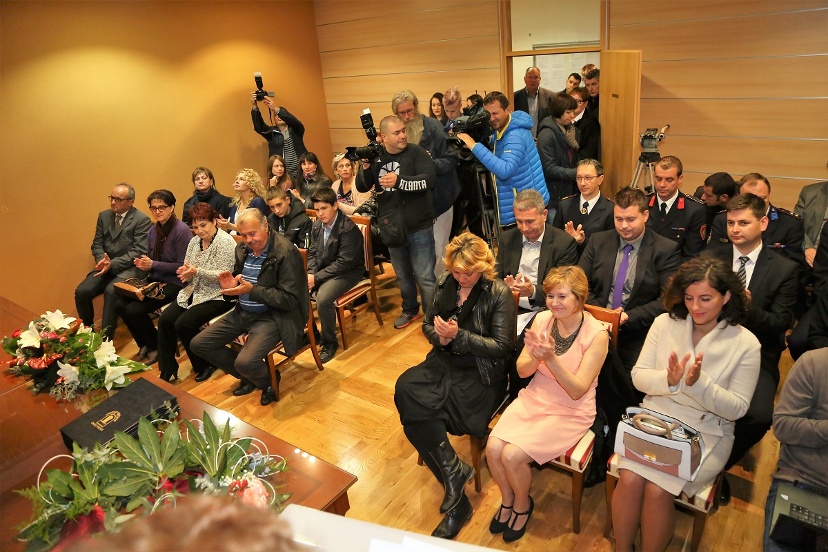 Svečana sjednica Općinskog vijeća Tisnog (Foto: rudinapress/H. Pavić)