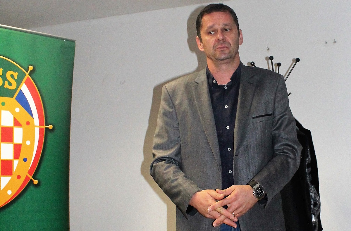 Predsjednik šibensko-kninske Županijske organizacije HSS-a Marin Mikšić (Foto: Rudinapress/K. Ježina)