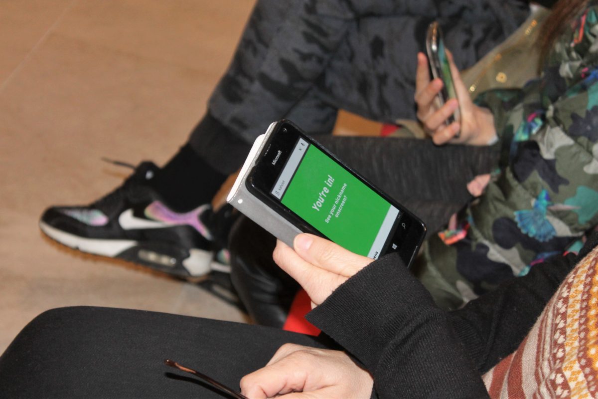 Kahoot kviz igra se na smartphone uređajima (Foto: Rudinapress/S. Henjak)