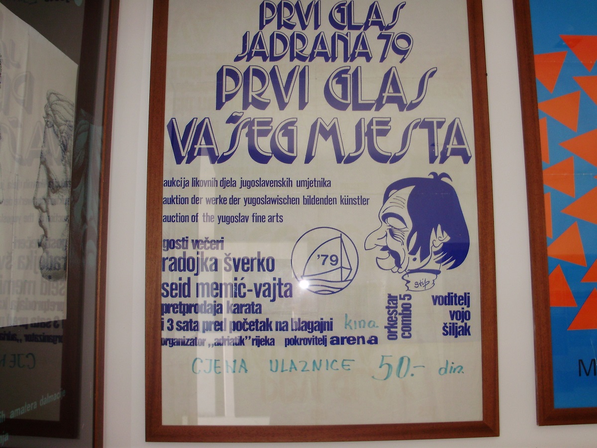 Featured image for “Radojka Šverko i klapa Mela na otvorenju Zavičajne zbirke Marka Mudronje Repca”