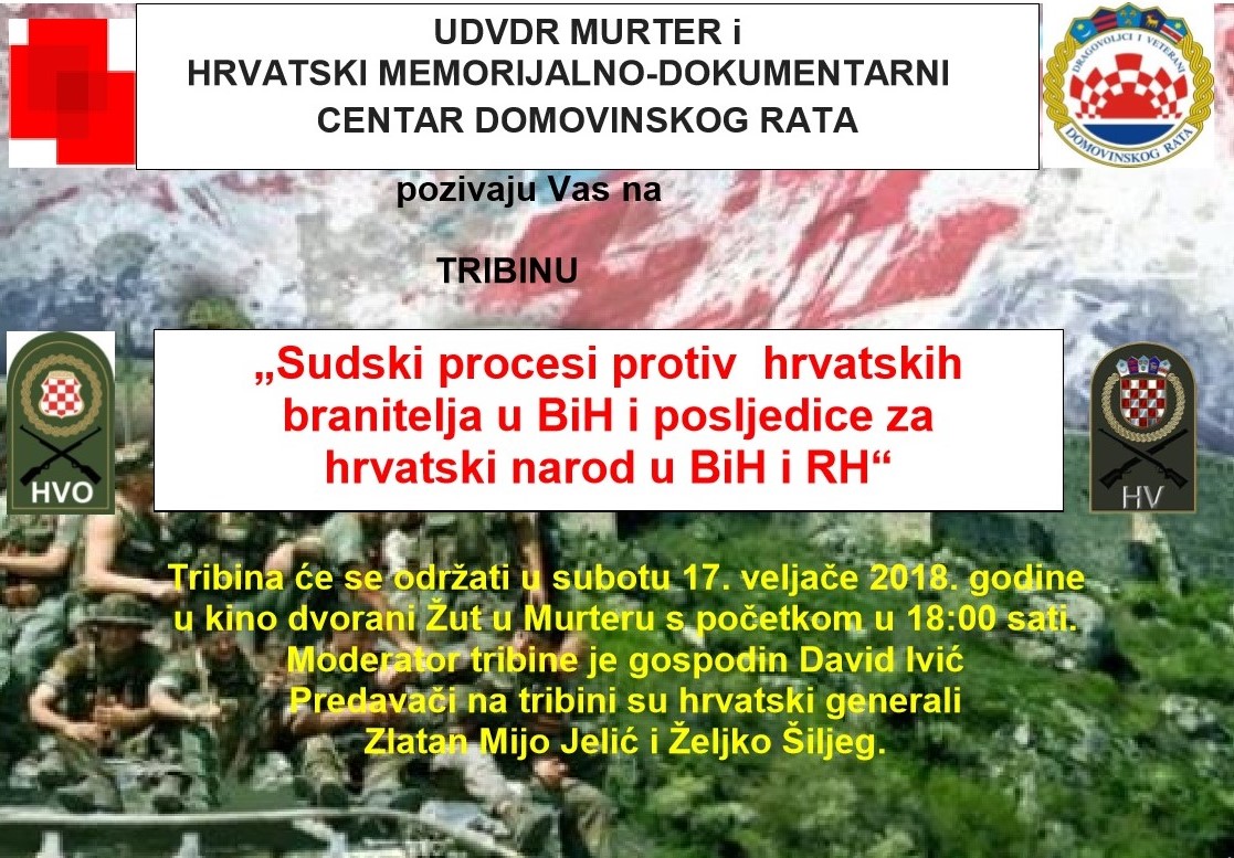 Featured image for “Generali HVO-a na tribini u Murteru”