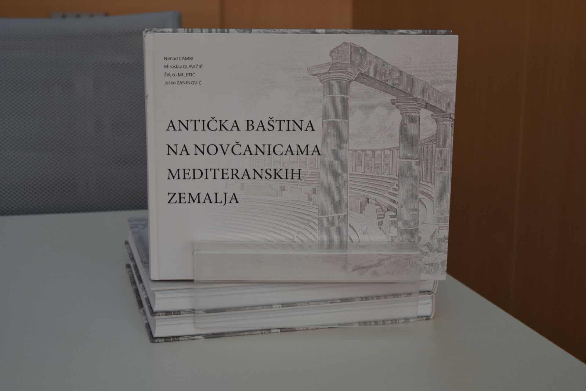 Featured image for “Predstavljena knjiga i otvorena izložba „Antička baština na novčanicama mediteranskih zemalja“”
