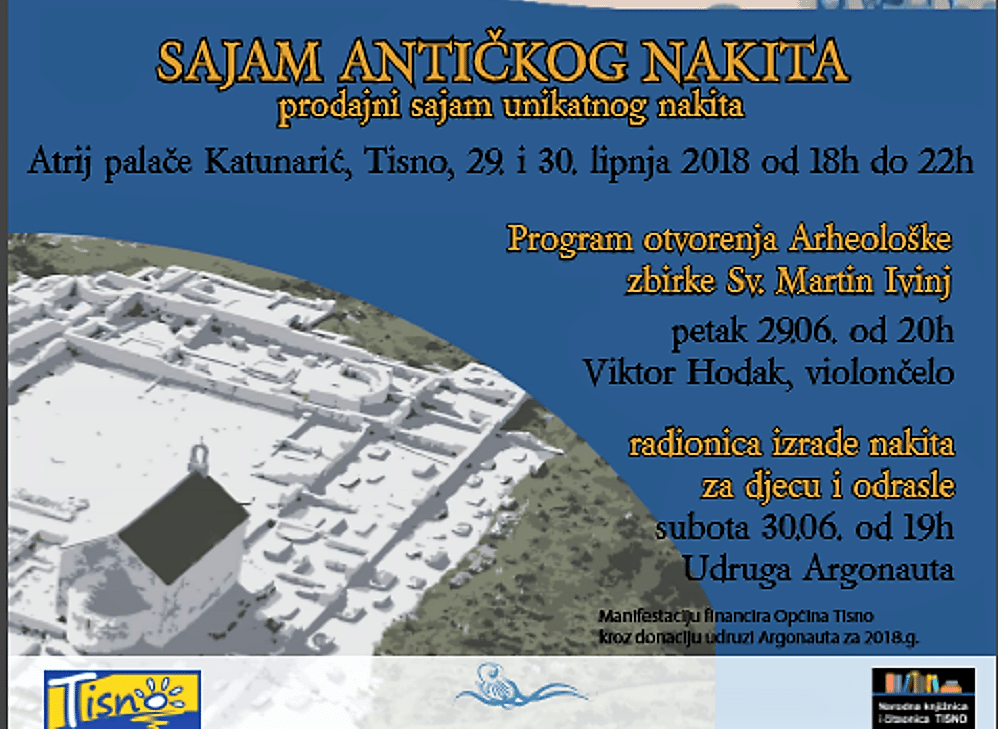Featured image for ““Sajam antičkog nakita” u atriju palače Katunarić”
