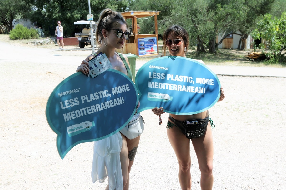Featured image for “PARTIJANERI ZA ČISTI JADRAN The Garden u Greenpeaceovoj kampanji protiv plastike”