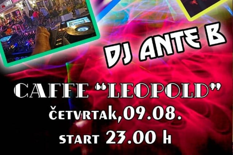 Featured image for “PLEŠIMO UZ RITAM SRCA MURTERA Dj Ante B. večeras svira u Leopolda”