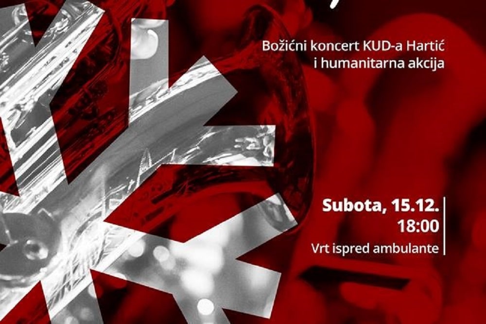 Featured image for “VEČERAS Božićni koncert KUD-a Hartić”