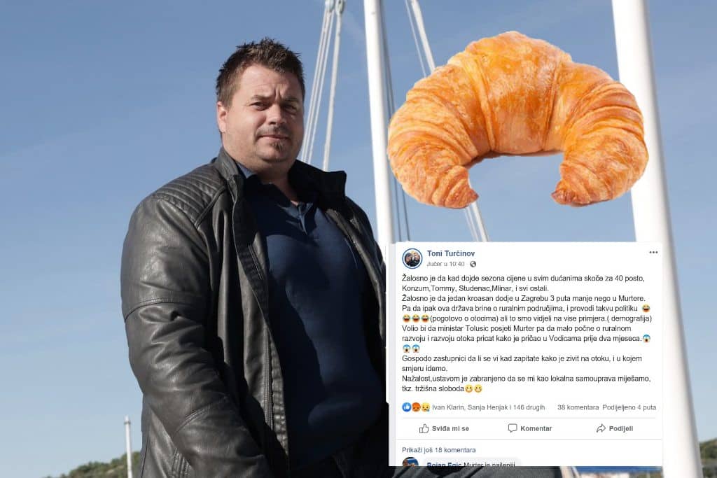 Featured image for “MURTER Postom o skupom kroasanu otvorio priču o diskriminaciji otočana”