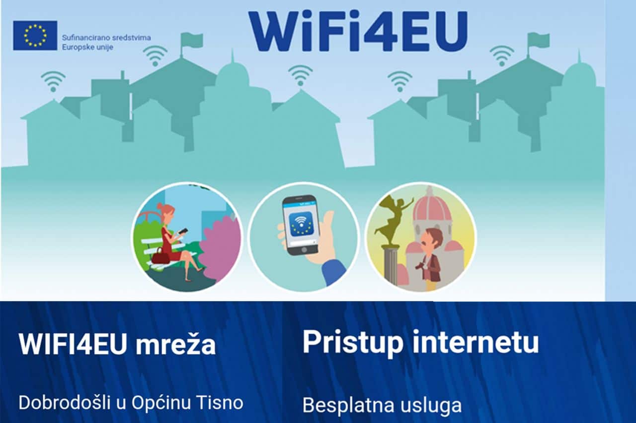 Featured image for “TISNO Nove pristupne točke te snažniji i brži besplatni javni WiFi”