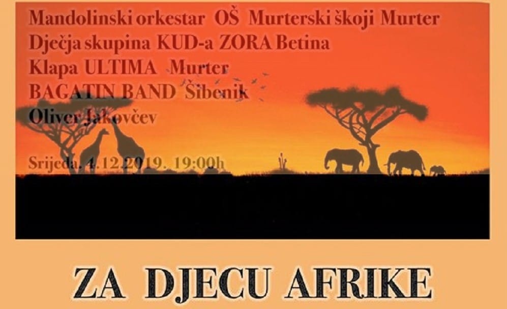 Featured image for “VEČERAS Dvorana “Žut” pjeva za Afriku”