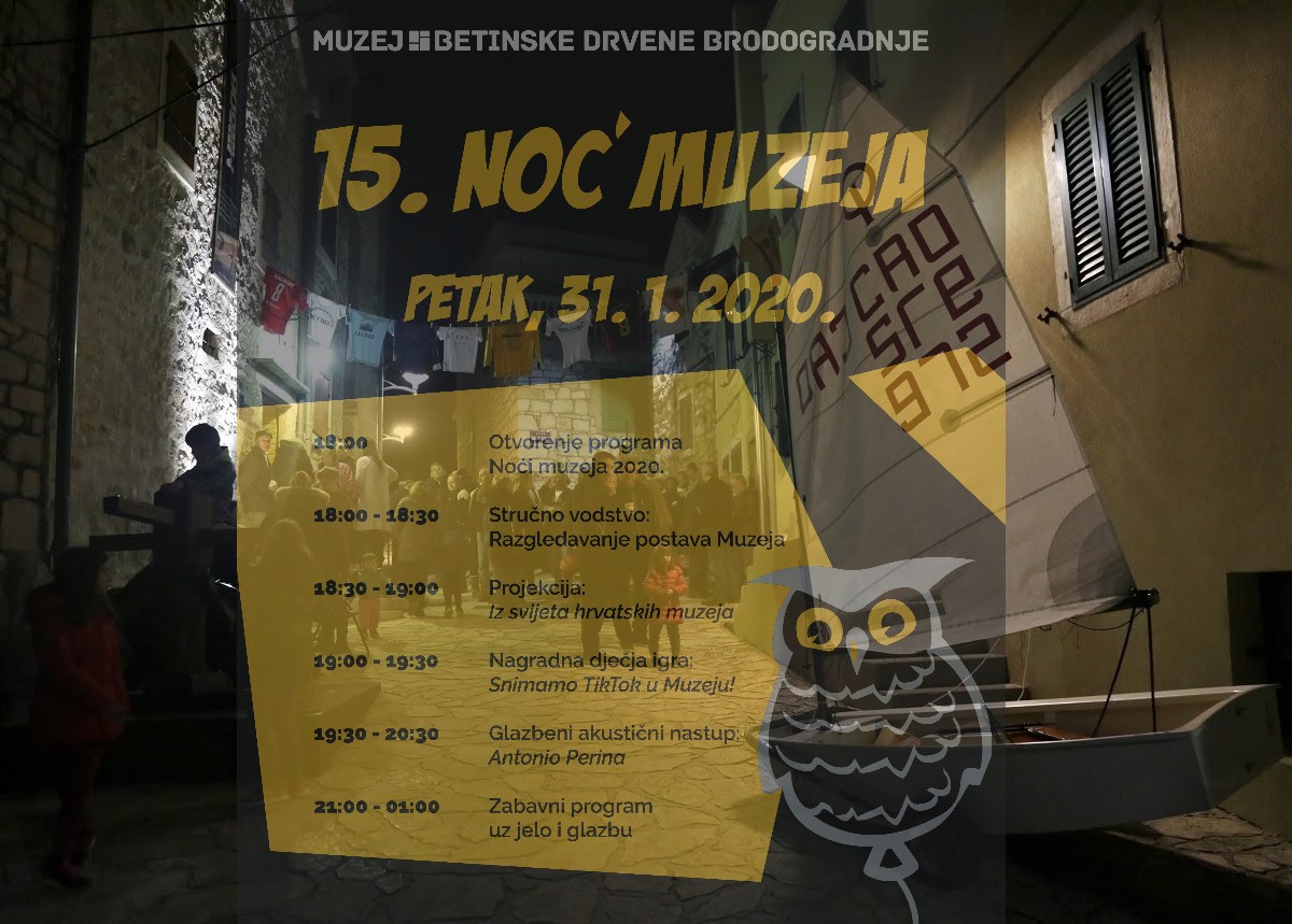 Featured image for “Dođite u Betinu – večeras je “Noć muzeja””